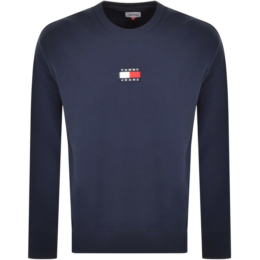 Tommy Jeans Logo Badge Sweatshirt Navy