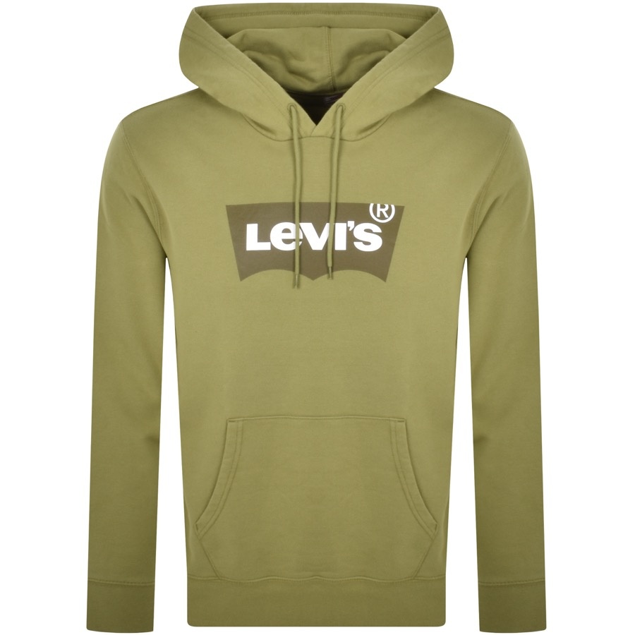 Levis Logo Hoodie Green