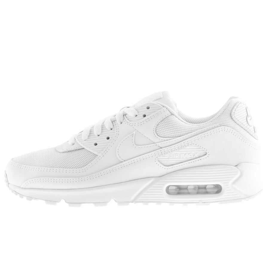 Nike Air Max 90 Trainers White | ModeSens