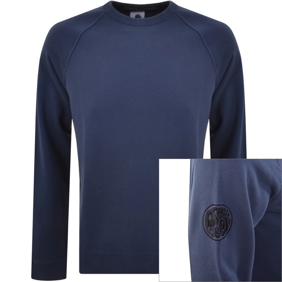 Pretty Green Standards Sweatshirt Blue