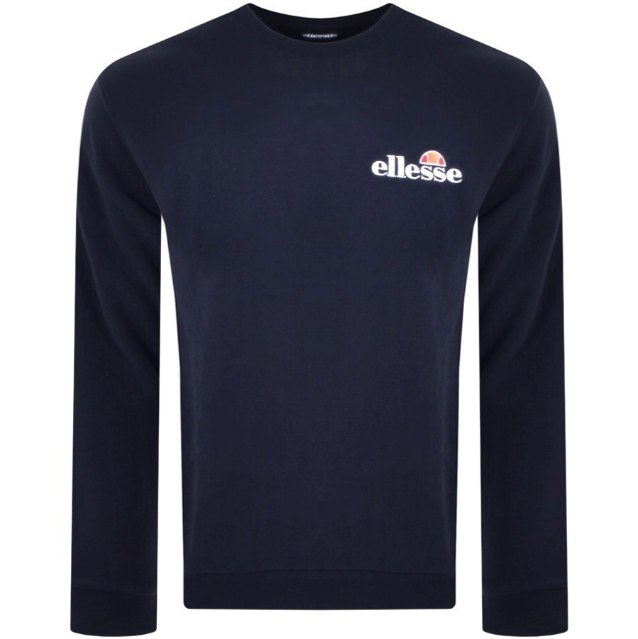 Ellesse Fierro Crew Neck Sweatshirt Navy