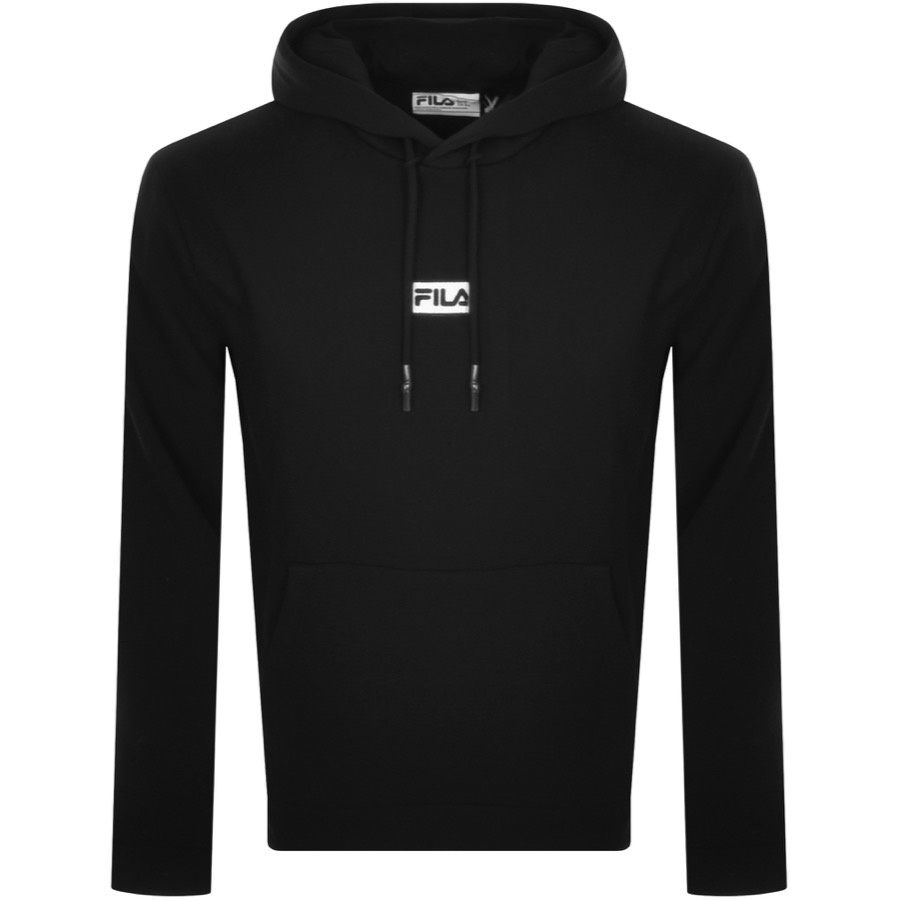 Fila Vintage Fleece Hoodie Black