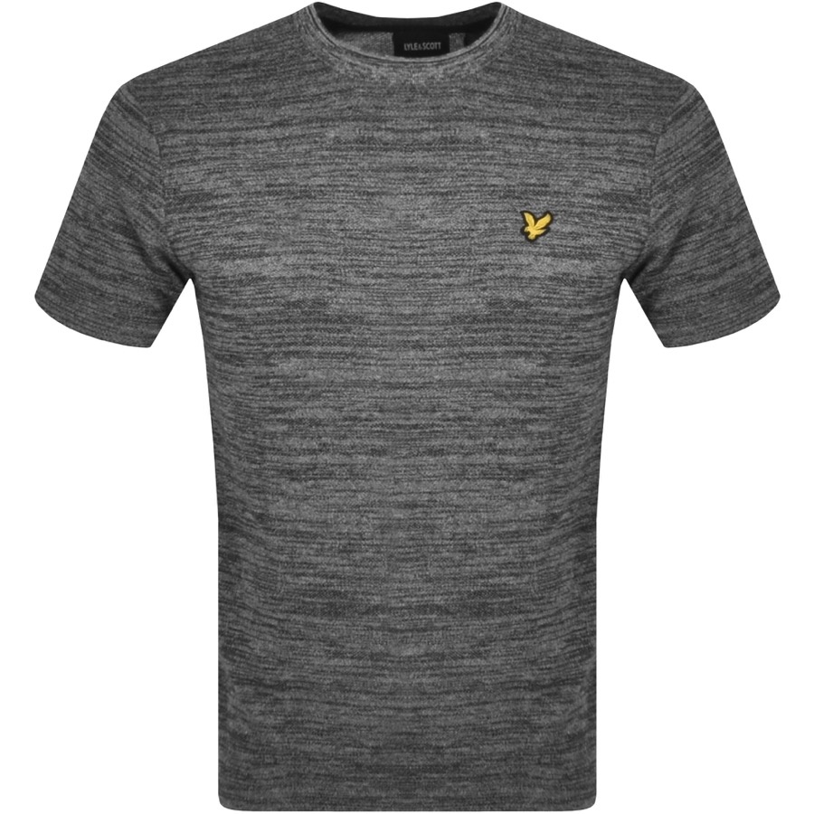 Lyle And Scott End On End T Shirt Black