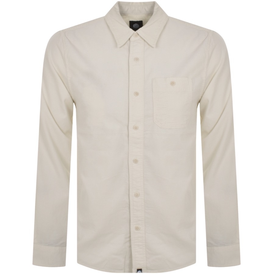 Pretty Green Blake Corduroy Shirt Cream