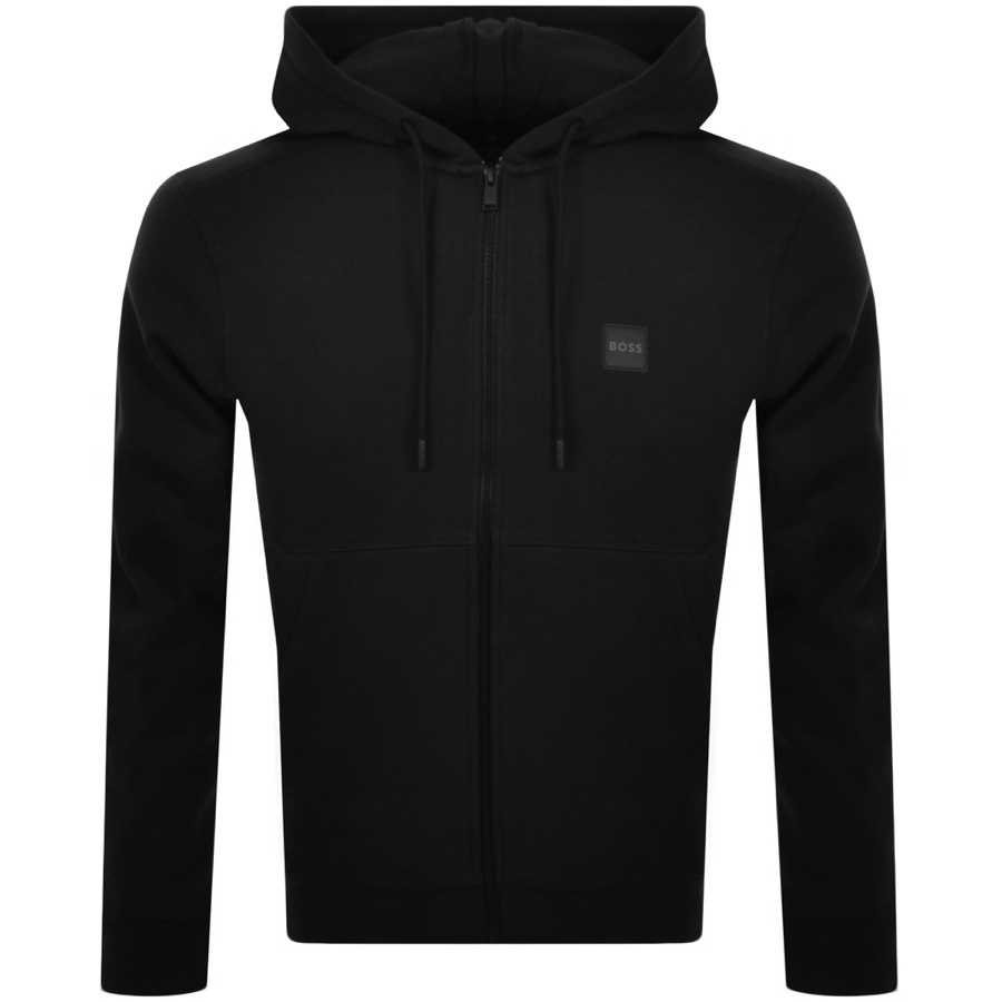 BOSS Zetalky Full Zip Hoodie Black