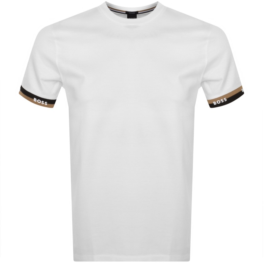 Boss Business Boss Tiburt 334 Logo T Shirt White