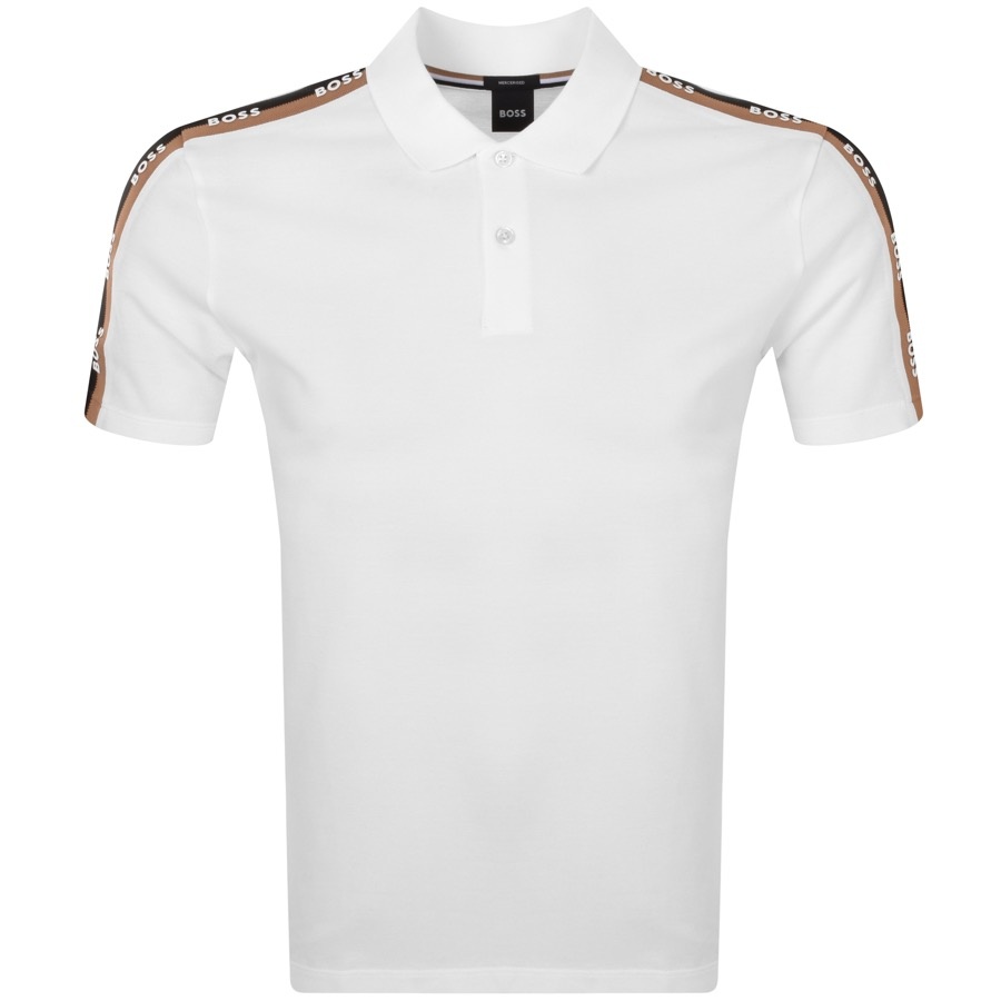 Boss Business Boss Parlay 175 Polo T Shirt White