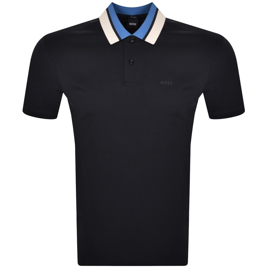 Boss Business Boss Parlay 173 Polo T Shirt Navy