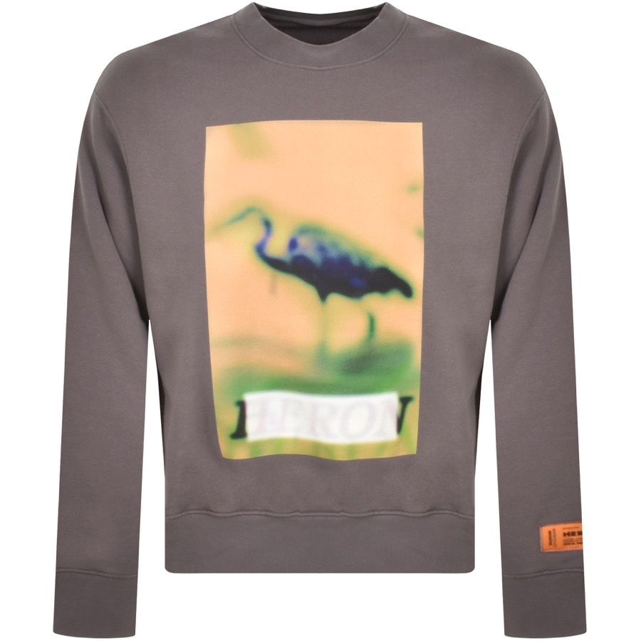 Heron Preston Heron Censored Sweatshirt Grey