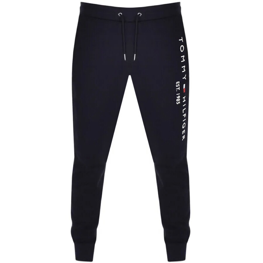 Tommy Hilfiger Logo Jogging Bottoms Navy