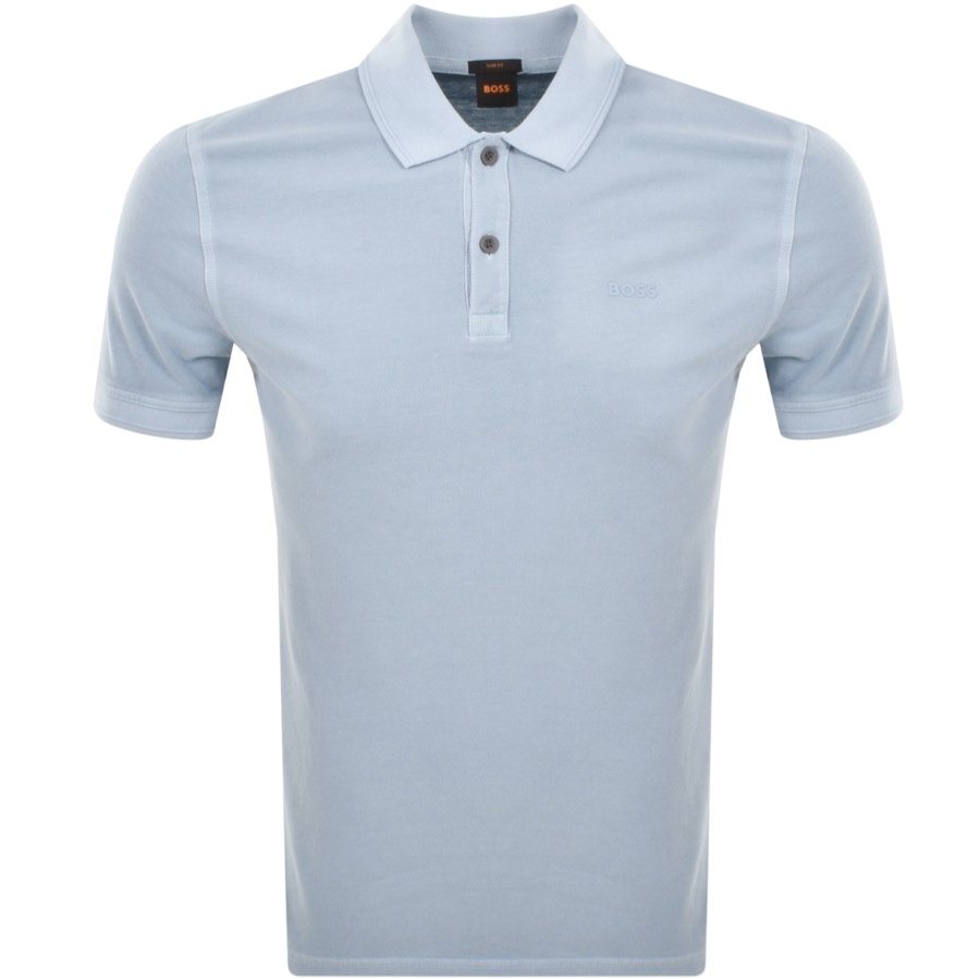 Boss Casual Boss Prime Polo T Shirt Blue