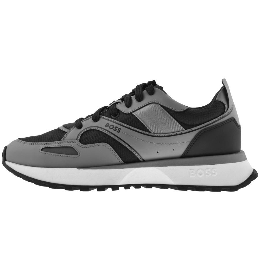 BOSS Jonah Runn Trainers Grey