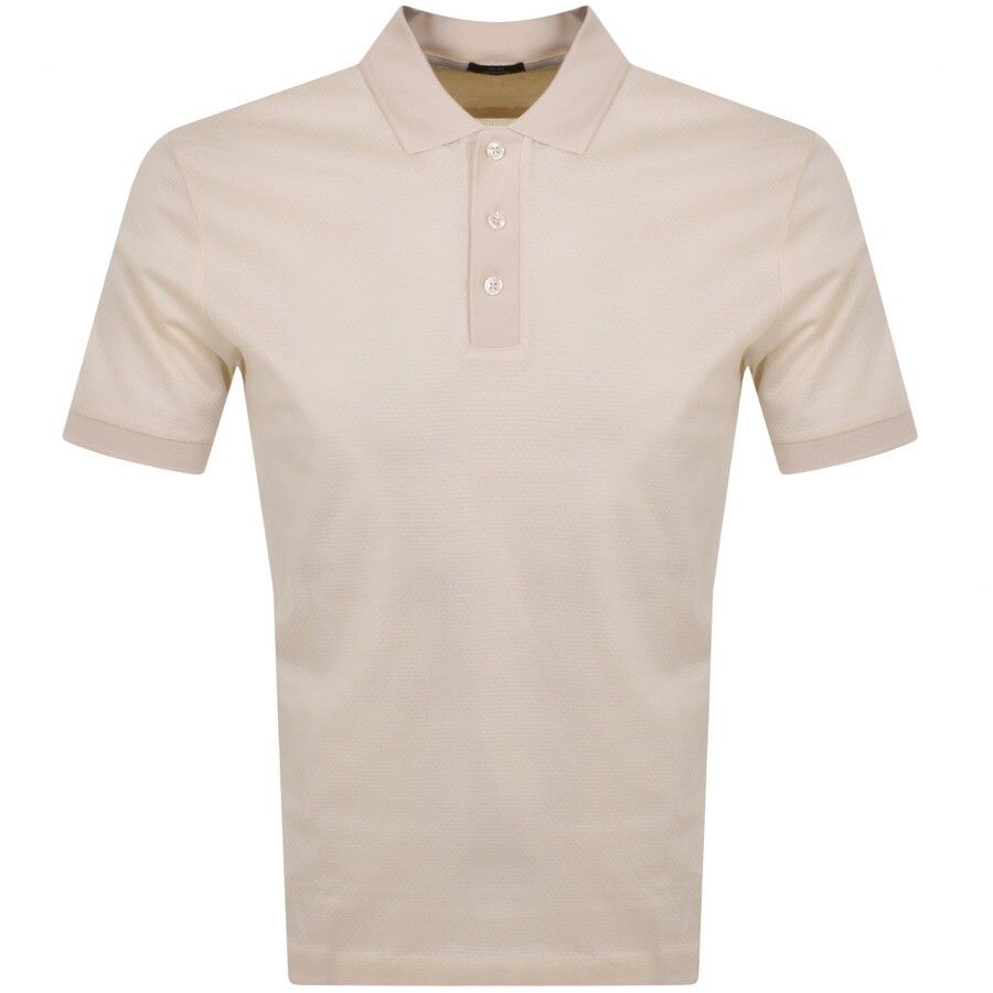 Boss Business Boss Phillipson Polo T Shirt Cream