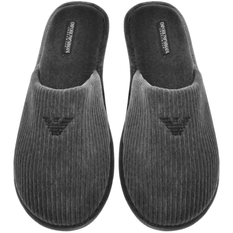 Armani Collezioni Emporio Armani Underwear Slippers Grey