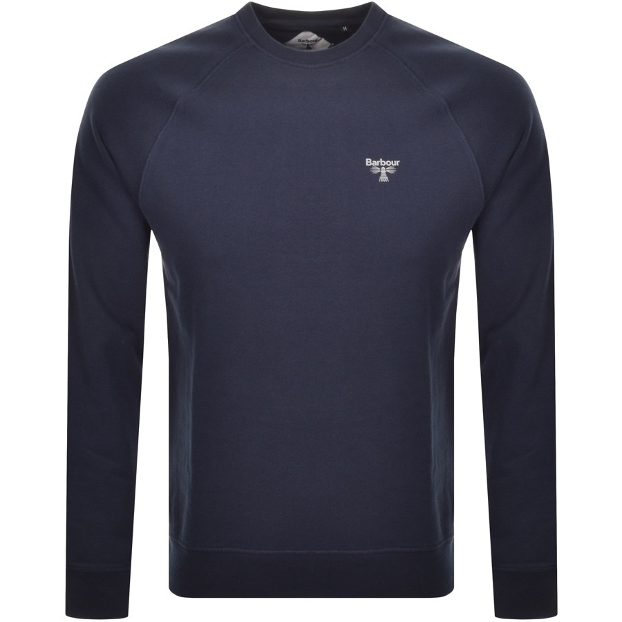 Barbour Beacon Crew Neck Sweatshirt Navy
