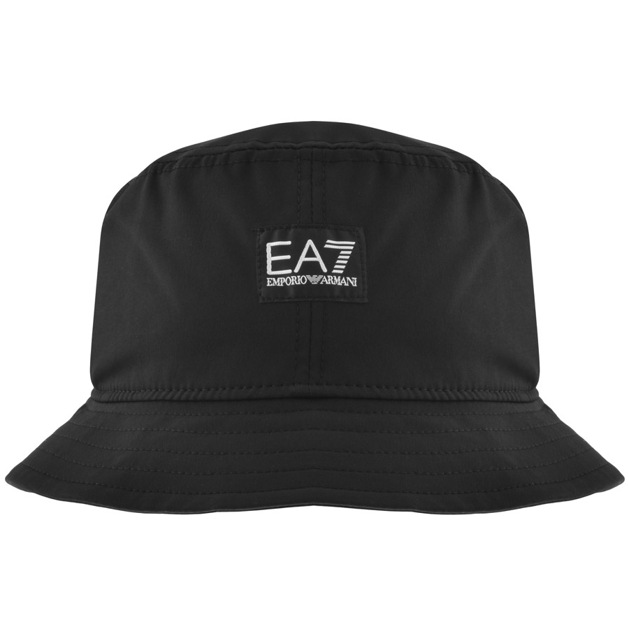 Ea7 Emporio Armani Bucket Baseball Hat Black