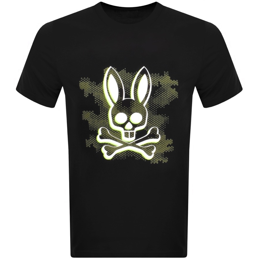 Psycho Bunny Rockaway Graphic T Shirt Black | ModeSens