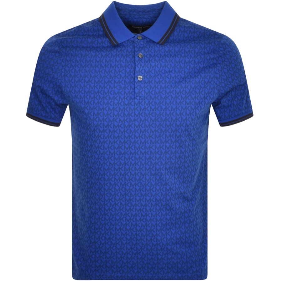 Michael Kors Greenwich Polo T Shirt Blue | ModeSens