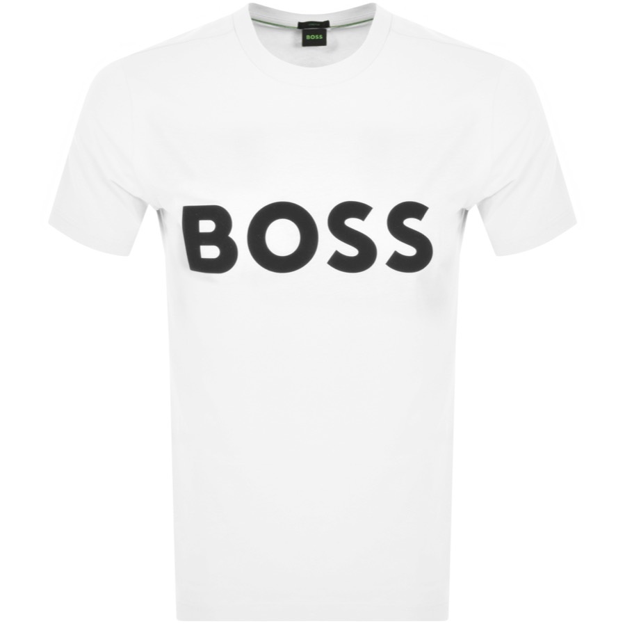 BOSS Tee 1 Short Sleeve T Shirt White