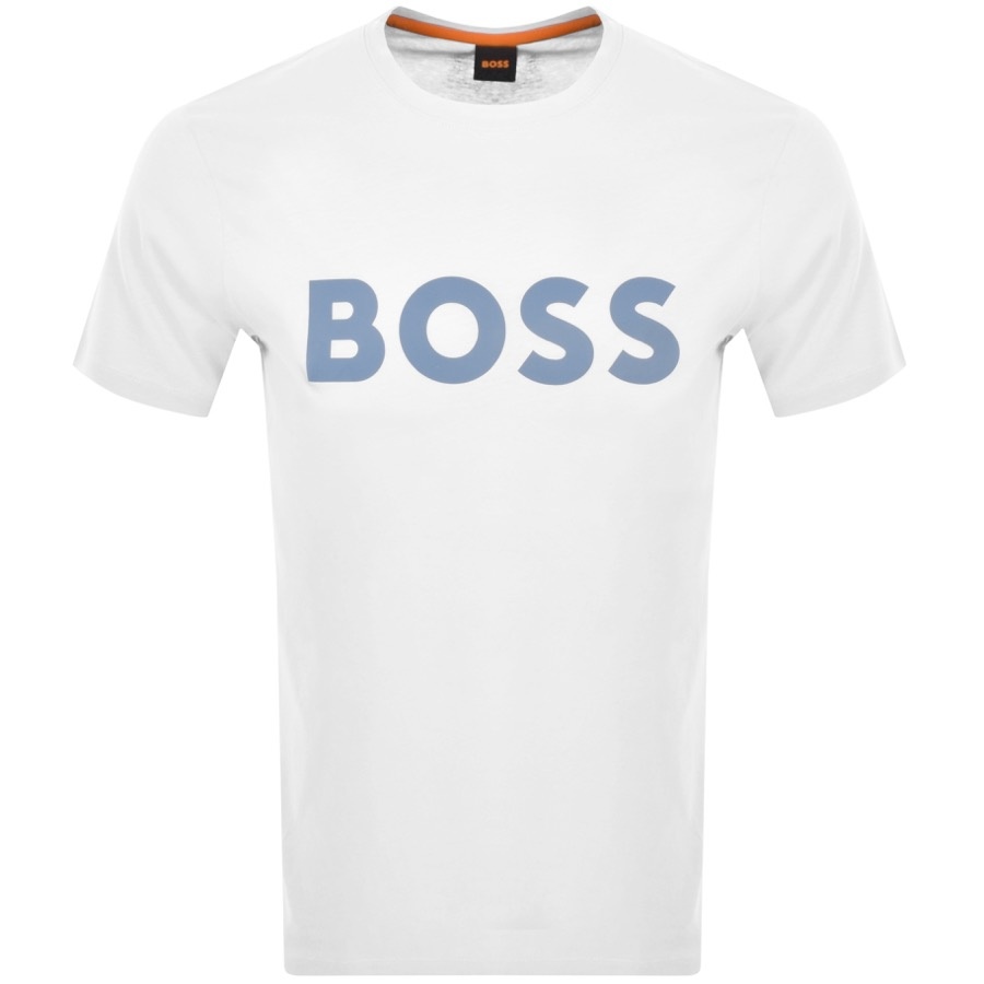 Boss Casual Boss Thinking 1 Logo T Shirt White