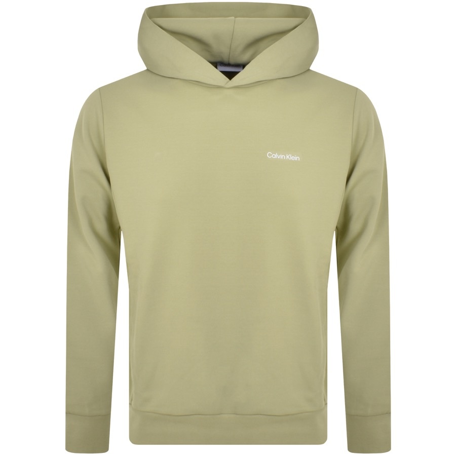Calvin Klein Micro Logo Repreve Hoodie Green