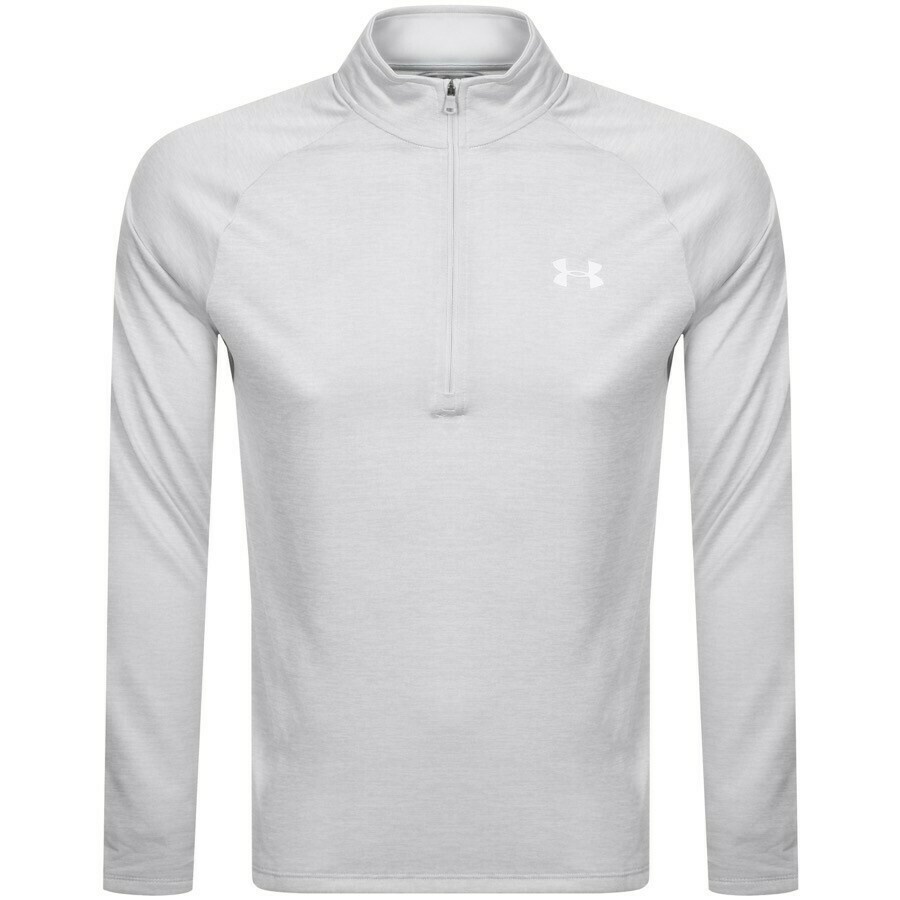 Under Armour Tech Half Zip Sweatshirt Grey