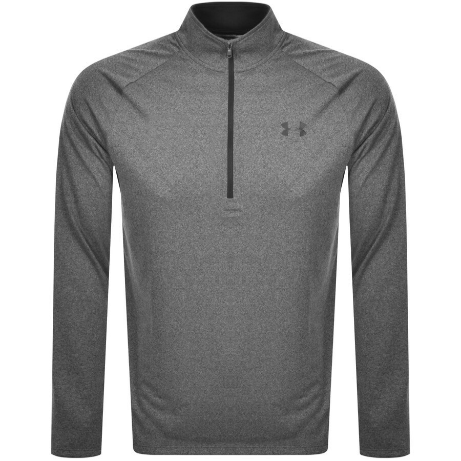 Under Armour Tech Half Zip Sweatshirt Grey In Grey