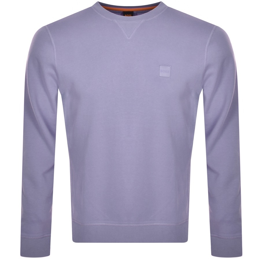 Boss Casual Boss Westart Sweatshirt Purple