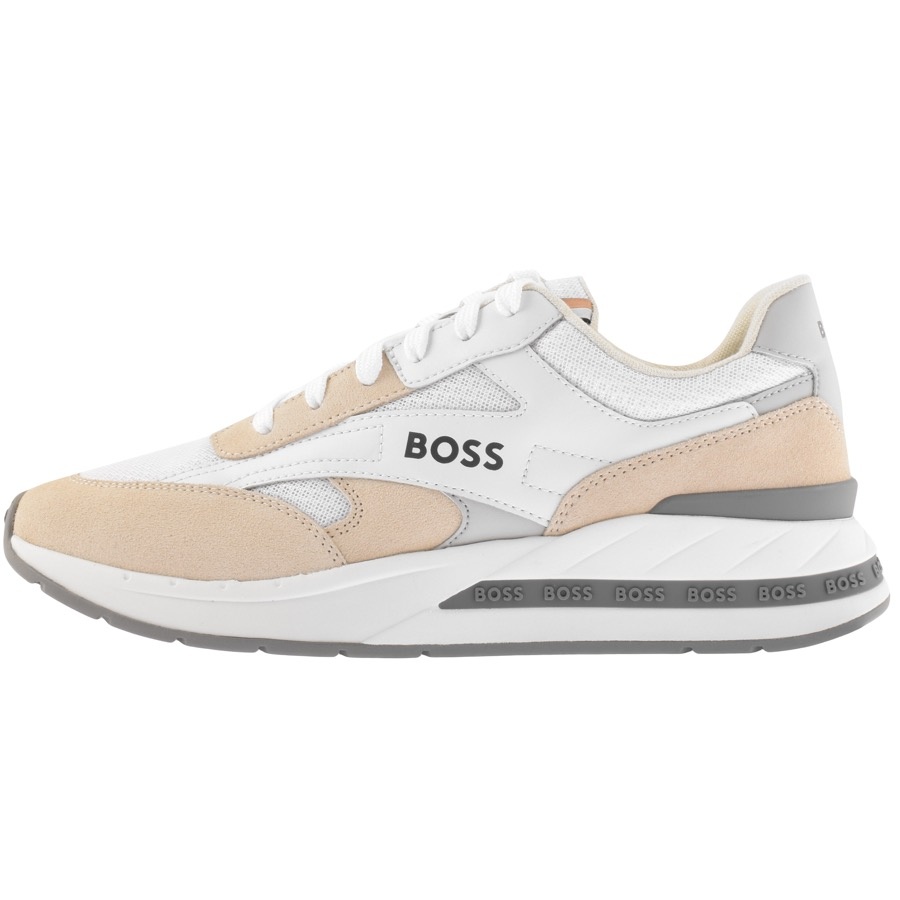 ボス メンズ スニーカー シューズ KURT RUNN Trainers open green