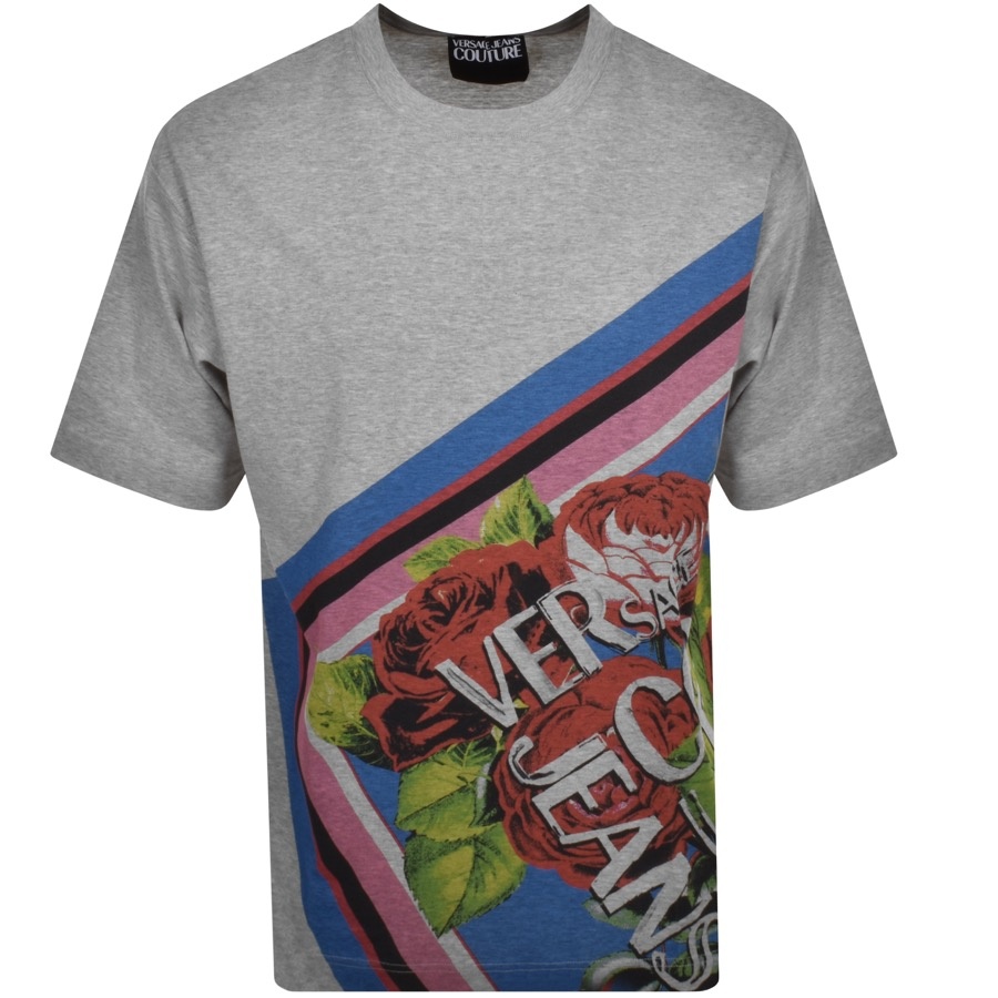 Versace Jeans Couture Logo T Shirt Grey