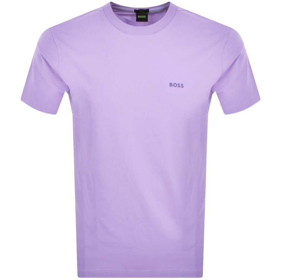 Boss Athleisure Boss Logo T Shirt Lilac