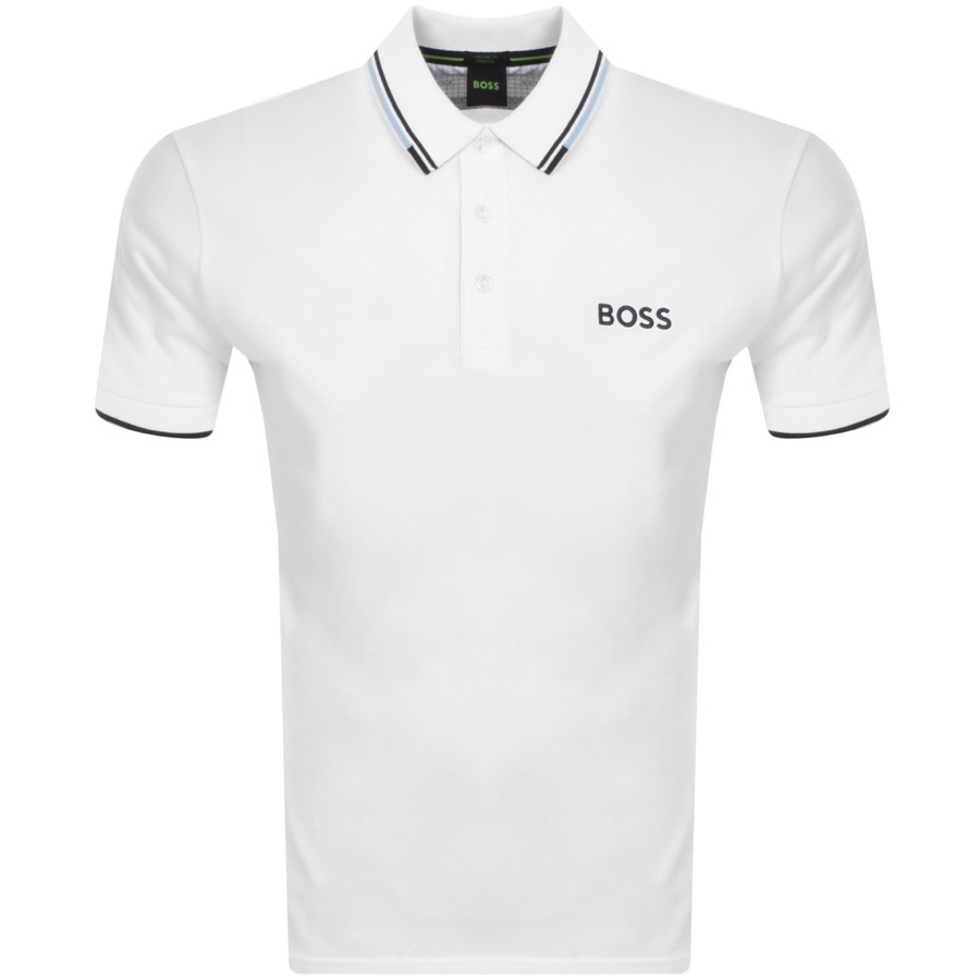 Boss Athleisure Boss Paddy Pro Polo T Shirt White