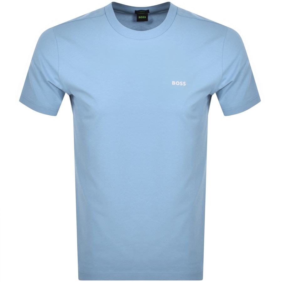 Boss Athleisure Boss Logo T Shirt Blue