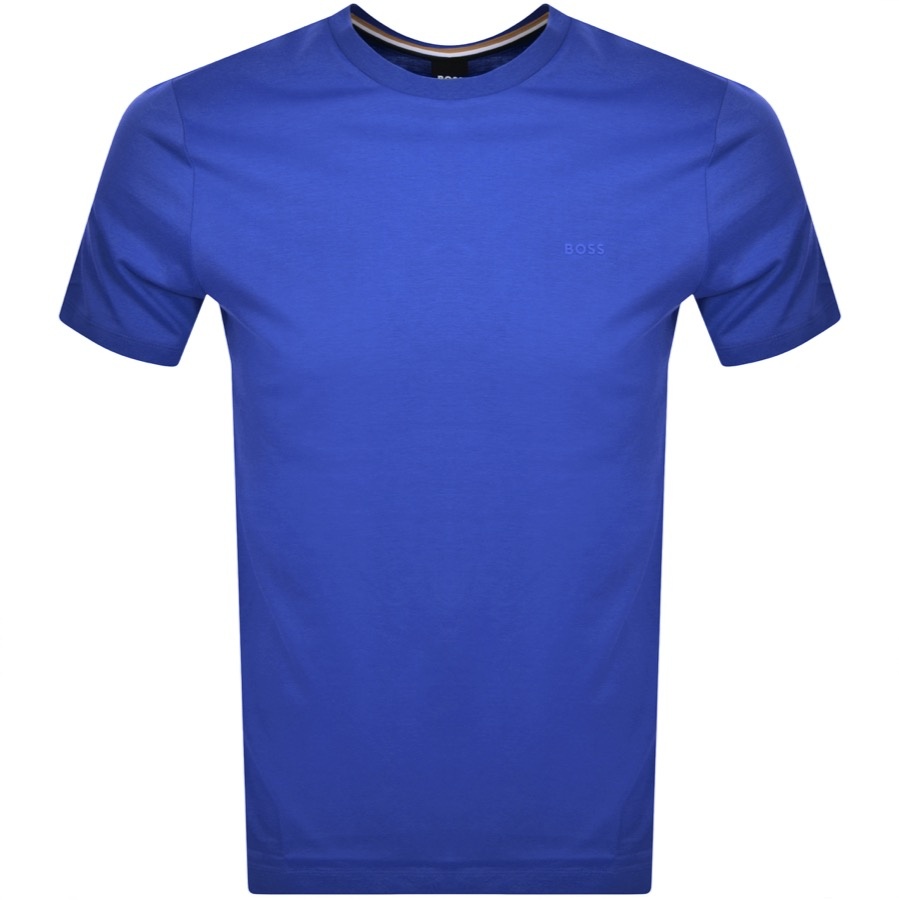Boss Business Boss Thompson Jersey T Shirt Blue