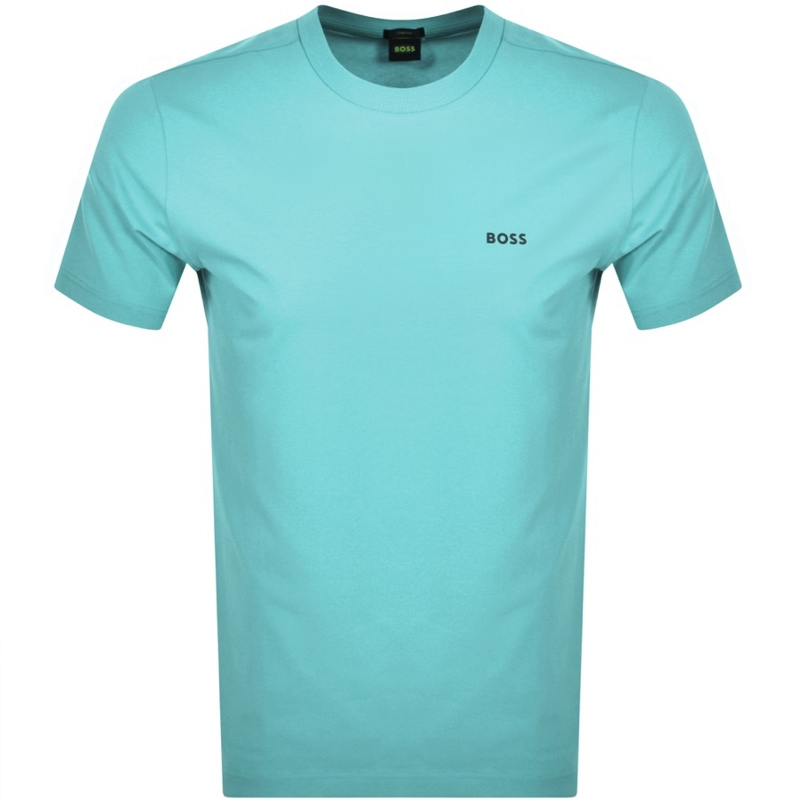 Boss Athleisure Boss Logo T Shirt Blue