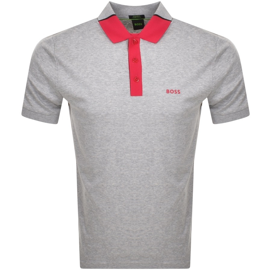 Boss Athleisure Boss Paddy 3 Polo T Shirt Grey