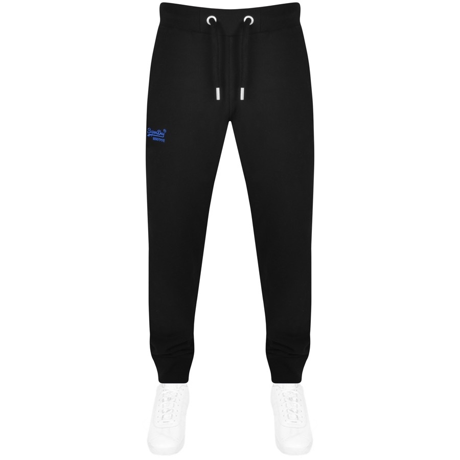 Superdry Vintage Logo Joggers Black