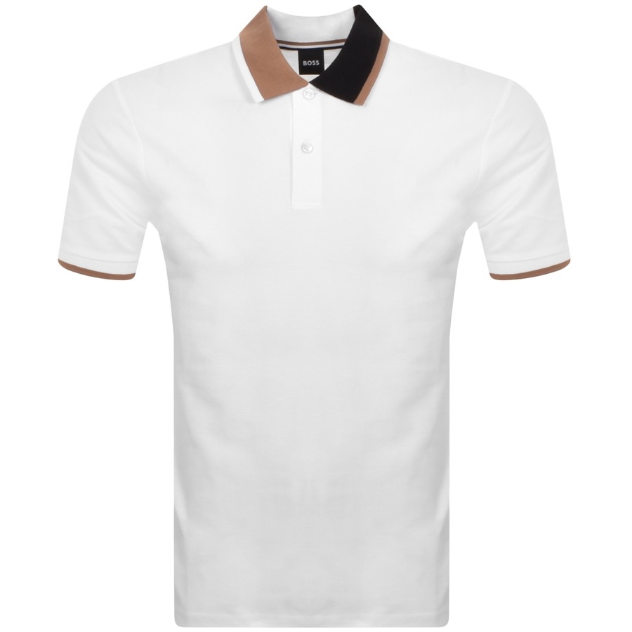 Boss Business Boss Parlay 177 Polo T Shirt White