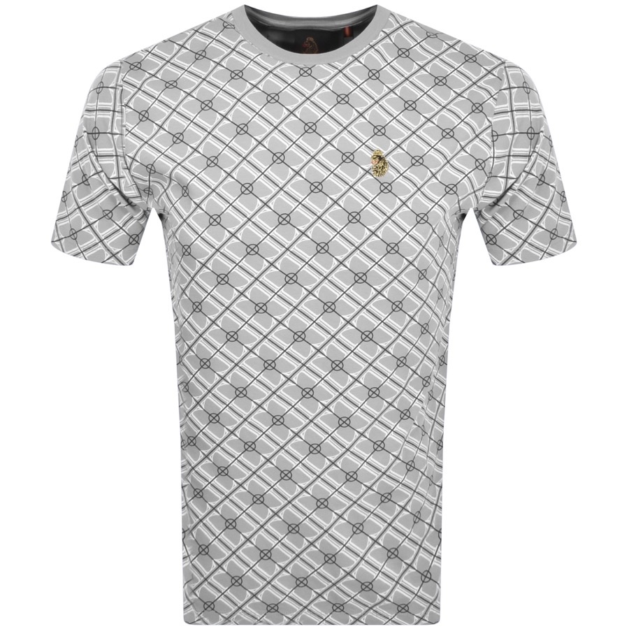 Luke 1977 Berra2 Print T Shirt Grey