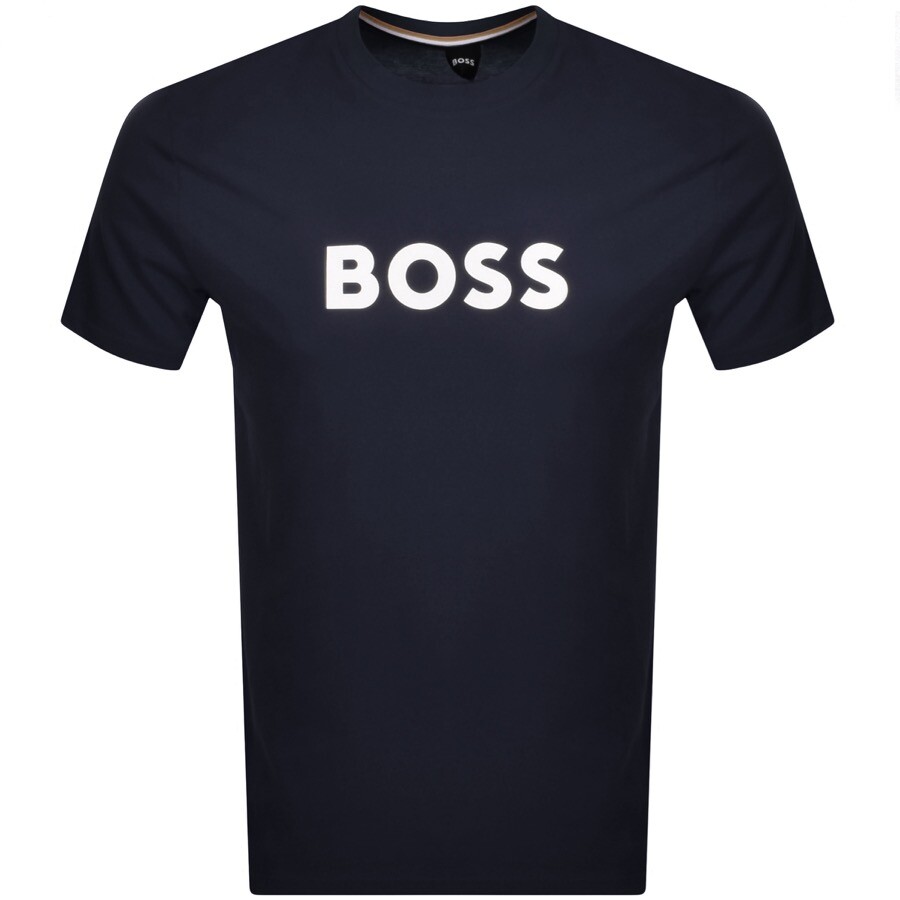 Boss Business Boss Bodywear Logo T Shirt Navy