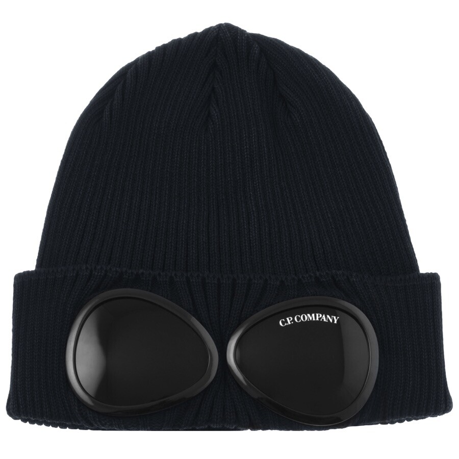 C P Company Cp Company Goggle Beanie Hat Navy