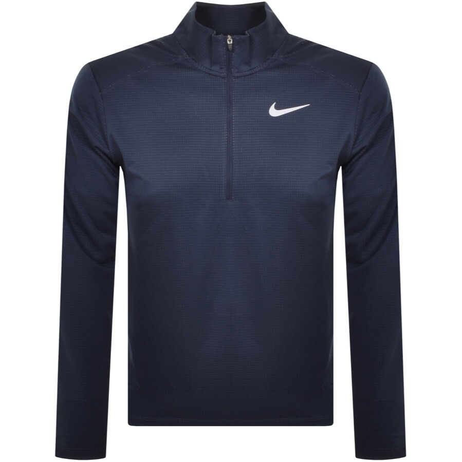 Nike Training Pacer Half Zip Sweatshirt Navy