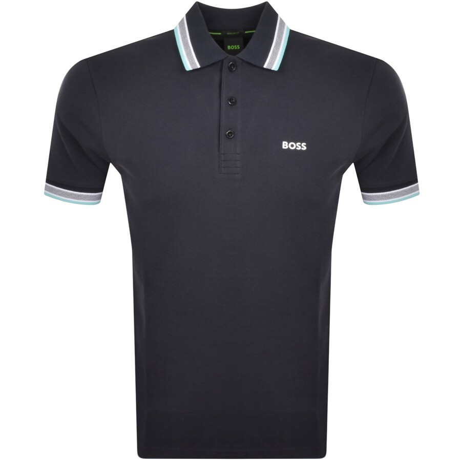 Boss Athleisure Boss Paddy Polo T Shirt Navy