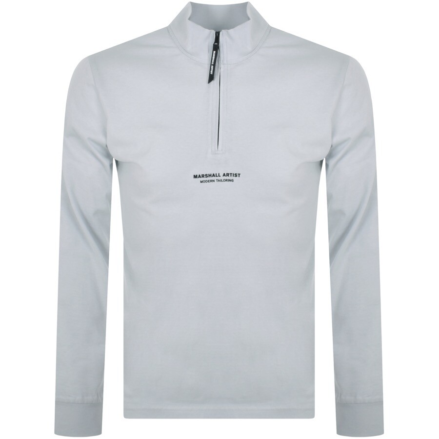 Marshall Artist Quarter Zip Sweatshirt Grey