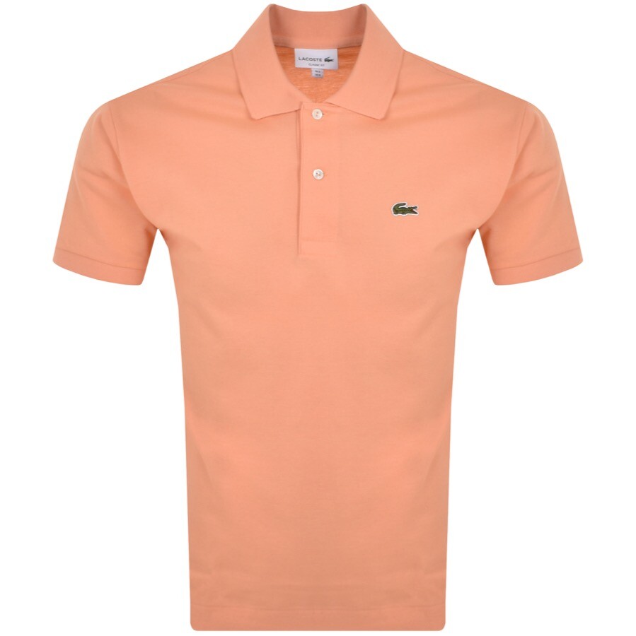 Lacoste Classic Fit Polo T Shirt Orange