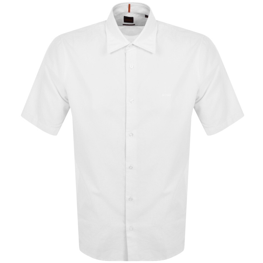 Boss Casual Boss Rash 2 Short Sleeved Shirt White