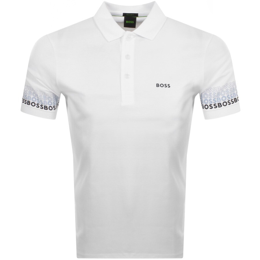 Boss Athleisure Boss Paddy 2 Polo T Shirt White