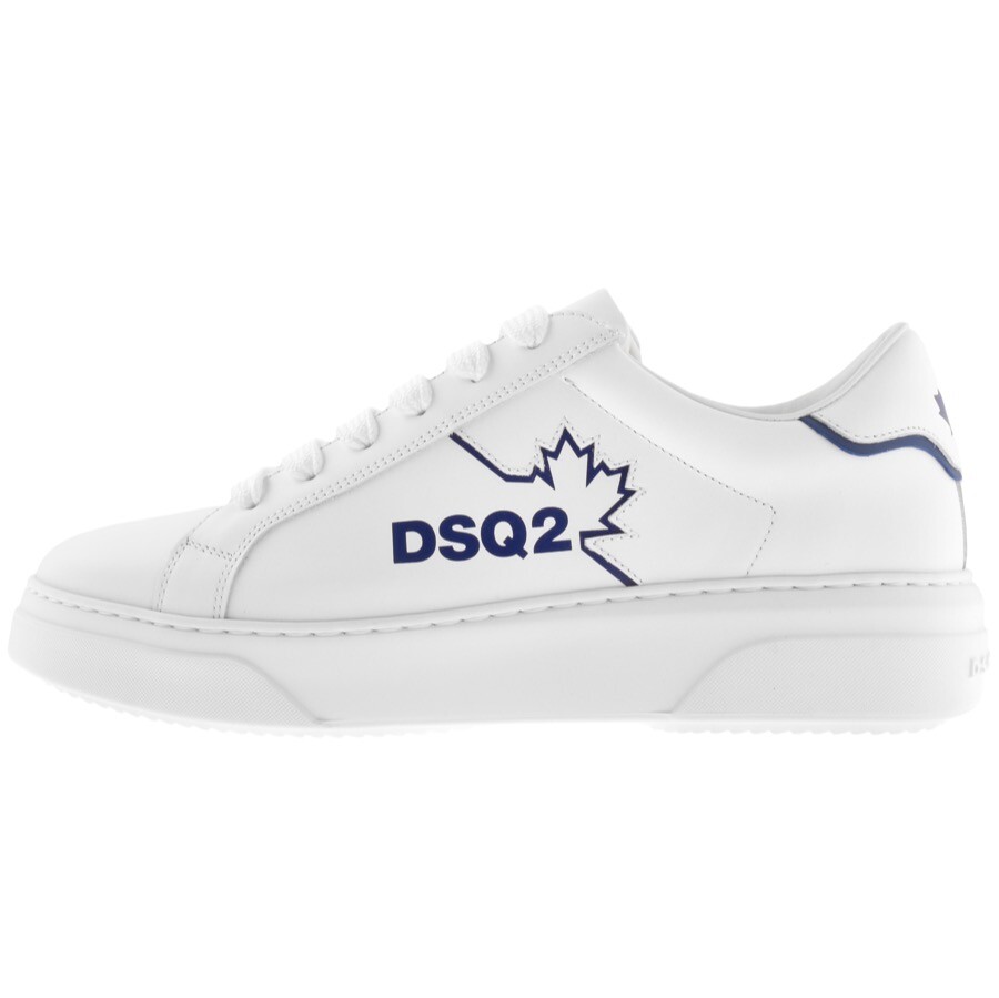 DSQUARED2 DSQUARED2 BUMPER TRAINERS WHITE