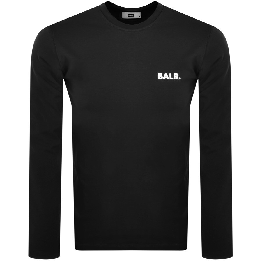 Balr. Balr Olaf Straight Long Sleeved T Shirt Black