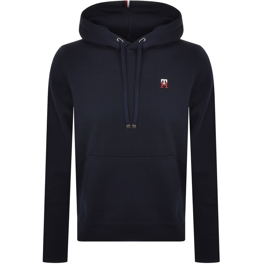 Tommy Hilfiger Global Stripe Full Zip Hoodie Grey